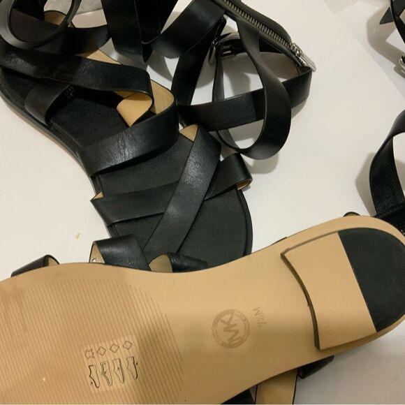 Michael Kors Darby Gladiator Sandals black 7.5 M - Picture 8 of 11